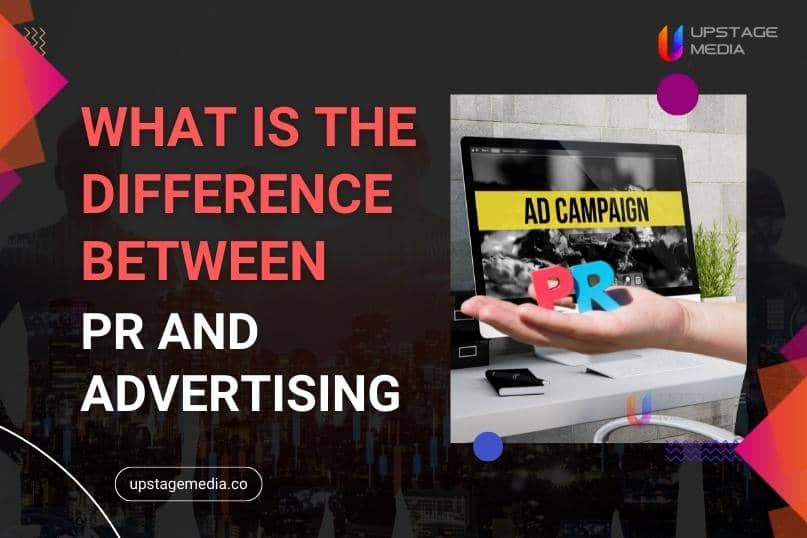 difference between pr and advertising