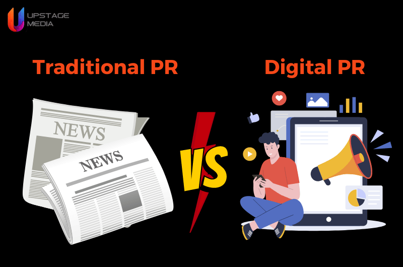 Difference Between Traditional PR And Digital PR